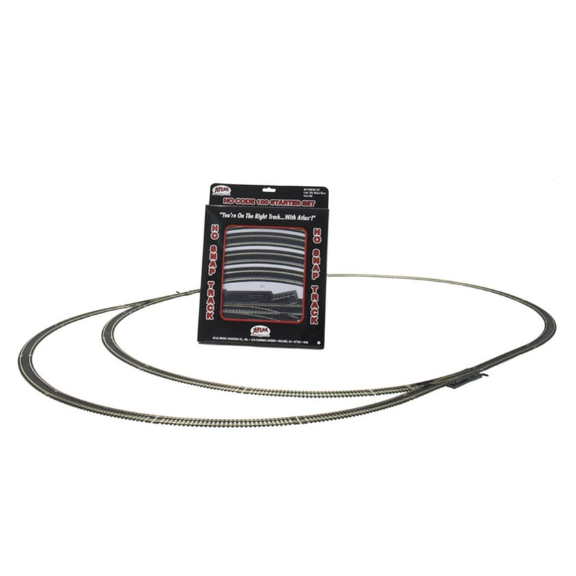 Atlas HO Code 100 Snap-Track Starter Set