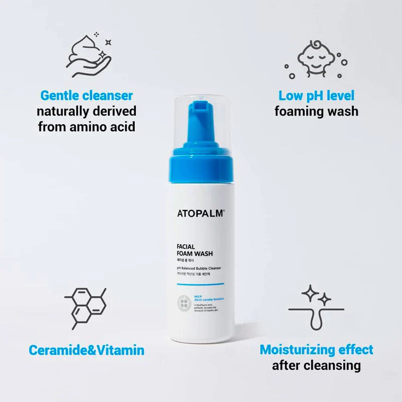 Atopalm Facial Foam Wash 150ml