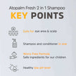 Atopalm Fresh 2 in 1 Shampoo for Kids 460ml