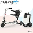 Moving Life ATTO Mobility Scooter ML-AT-0100-B2 | Foldable Travel Electric Scooter Canada