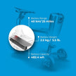 Moving Life ATTO XL Battery 600-008521 | 25 Mile / 40 km Range Accessory Canada