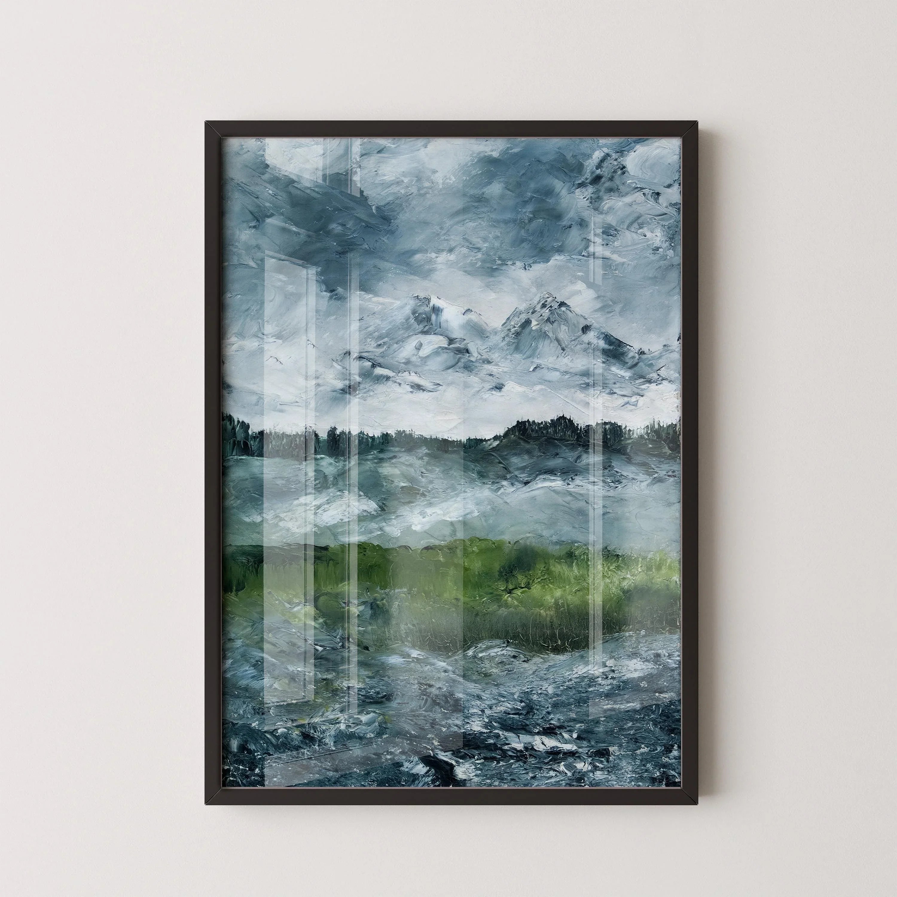 August Strindberg Landscape Art Print: Moody Swedish Impressionism