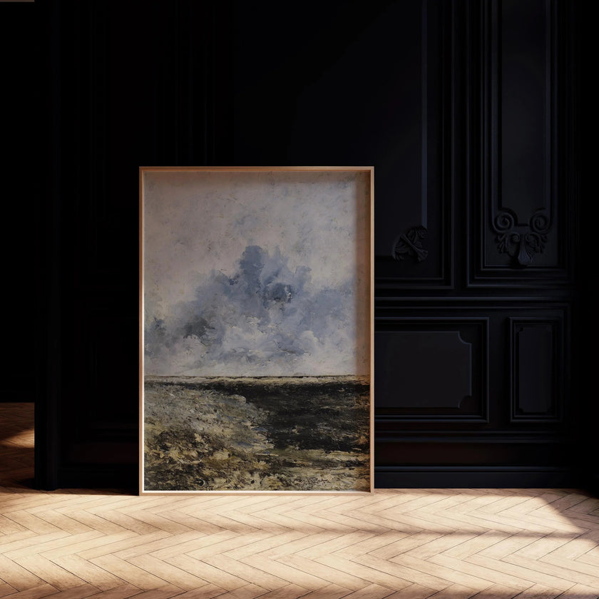 August Strindberg Seascape Giclee Print: Moody Impressionist Art