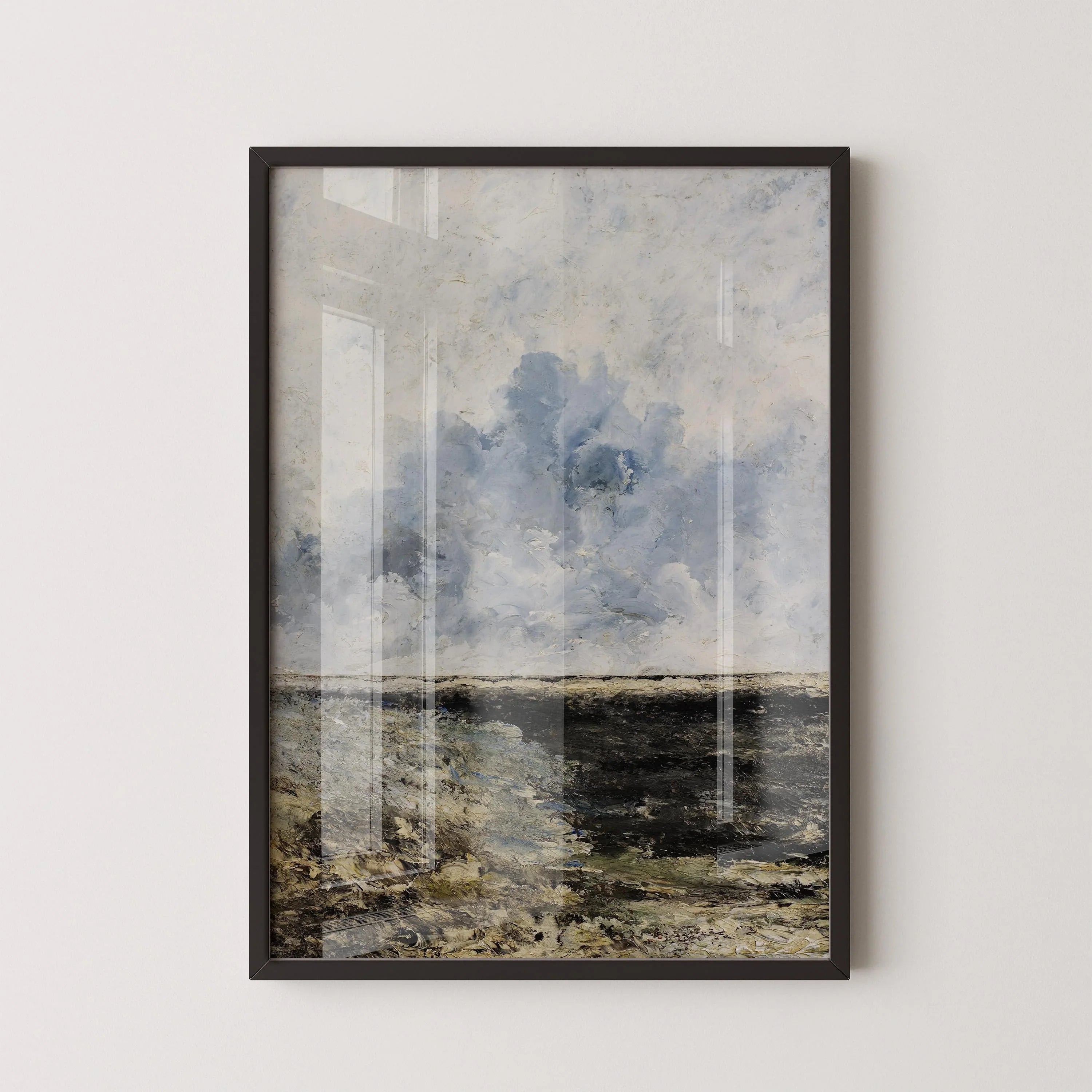 August Strindberg Seascape Giclee Print: Moody Impressionist Art