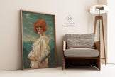 Augustus John - The Marchesa Casati | Vintage Portrait Wall Art (available handframed or unframed)