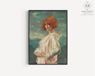 Augustus John - The Marchesa Casati | Vintage Portrait Wall Art (available handframed or unframed)