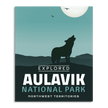 Aulavik National Park 'Explored' Poster, Canada Parks