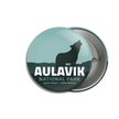Aulavik National Park of Canada Pinback Button, Canada Parks