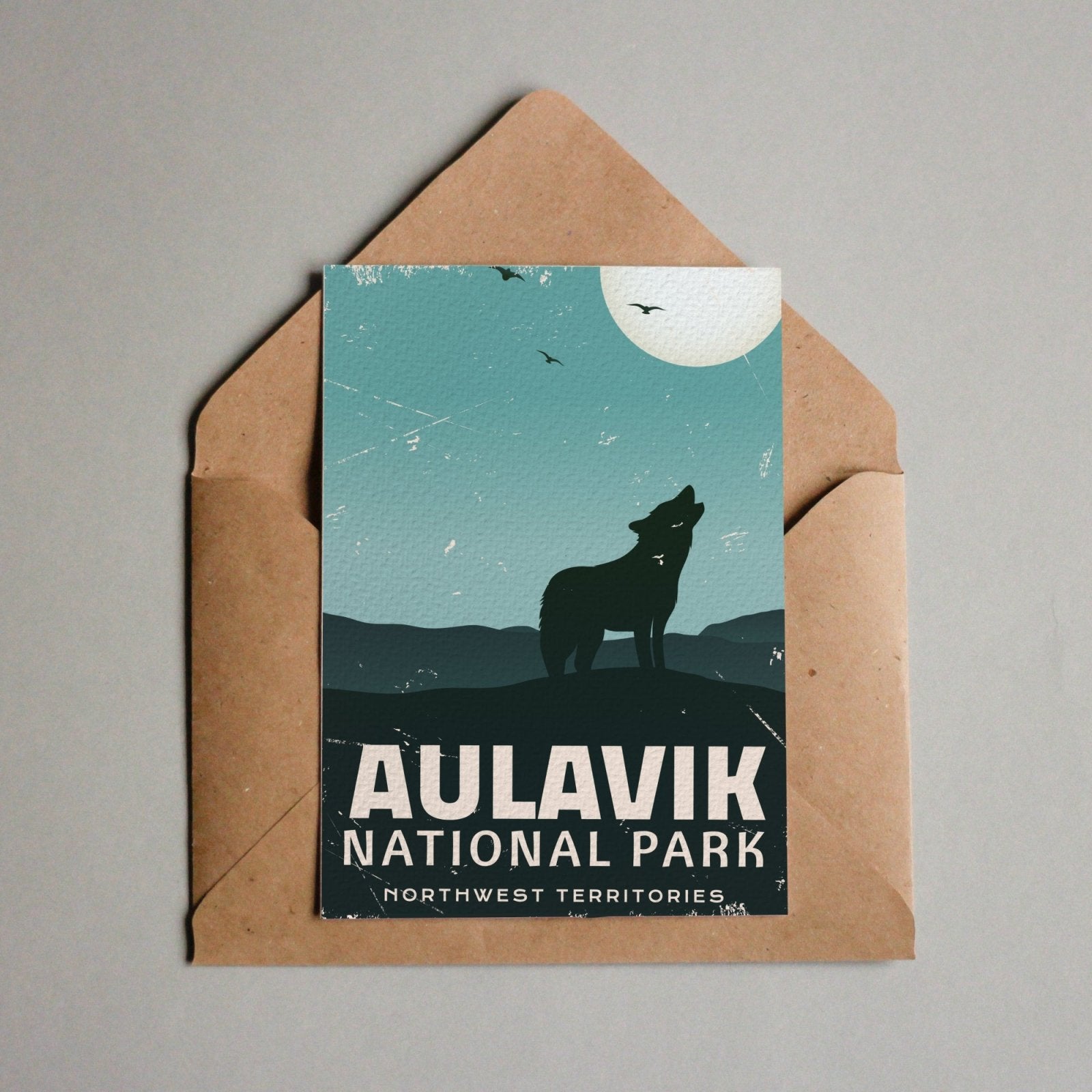 Aulavik National Park of Canada Postcard, Canada Parks
