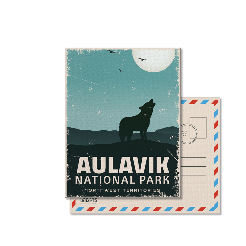 Aulavik National Park of Canada Postcard, Canada Parks
