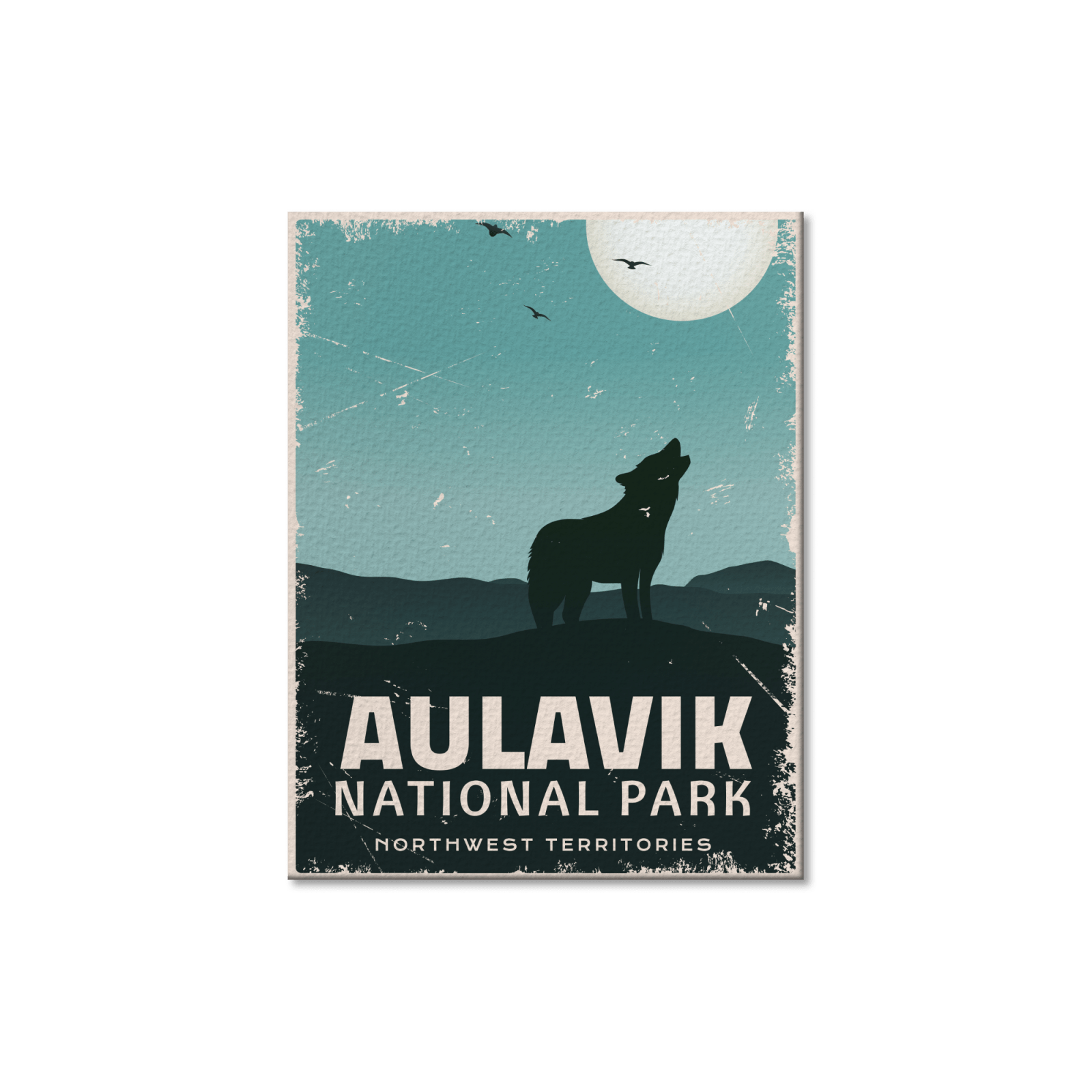 Aulavik National Park of Canada Postcard, Canada Parks