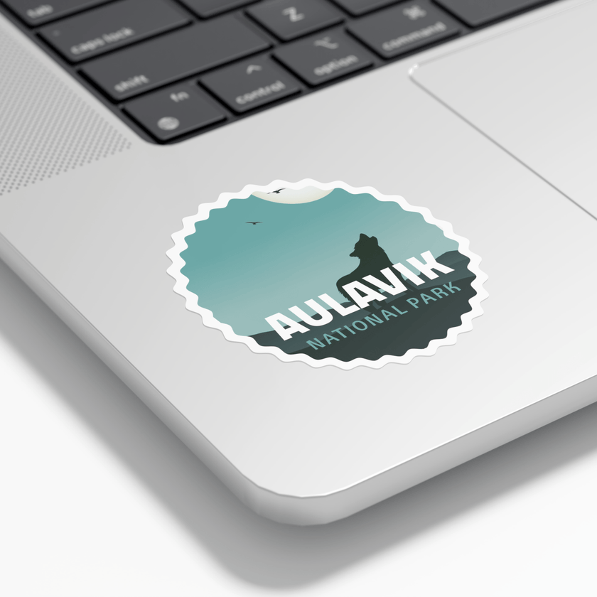 Aulavik National Park of Canada Waterproof Vinyl Sticker, Canada Parks