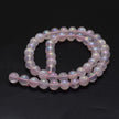 Aura Rose Quartz Gemstone Beads