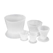 Autoclavable Silicone Rubber Mixing Bowls - 5 Sizes - 1/pk