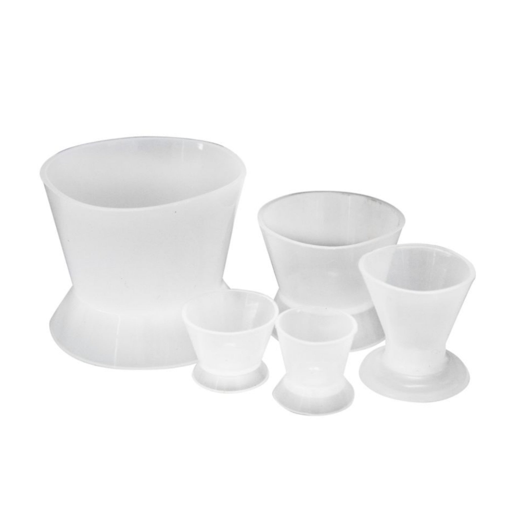 Autoclavable Silicone Rubber Mixing Bowls - 5 Sizes - 1/pk