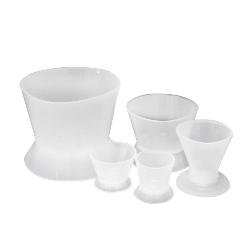 Autoclavable Silicone Rubber Mixing Bowls - 5 Sizes - 1/pk