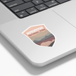 Auyuittuq National Park of Canada Waterproof Vinyl Sticker, Canada Parks