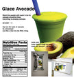 Avocado 4 in 1 Mix for Bubble Tea, Smoothies, Lattes and Frappes, 3 lbs. Bag (Case 6 x 3 lbs. Bags)  - Ships Free Within Canada on Orders Above CAD $199