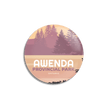 Awenda Provincial Park of Ontario Pinback Button, Canada Parks