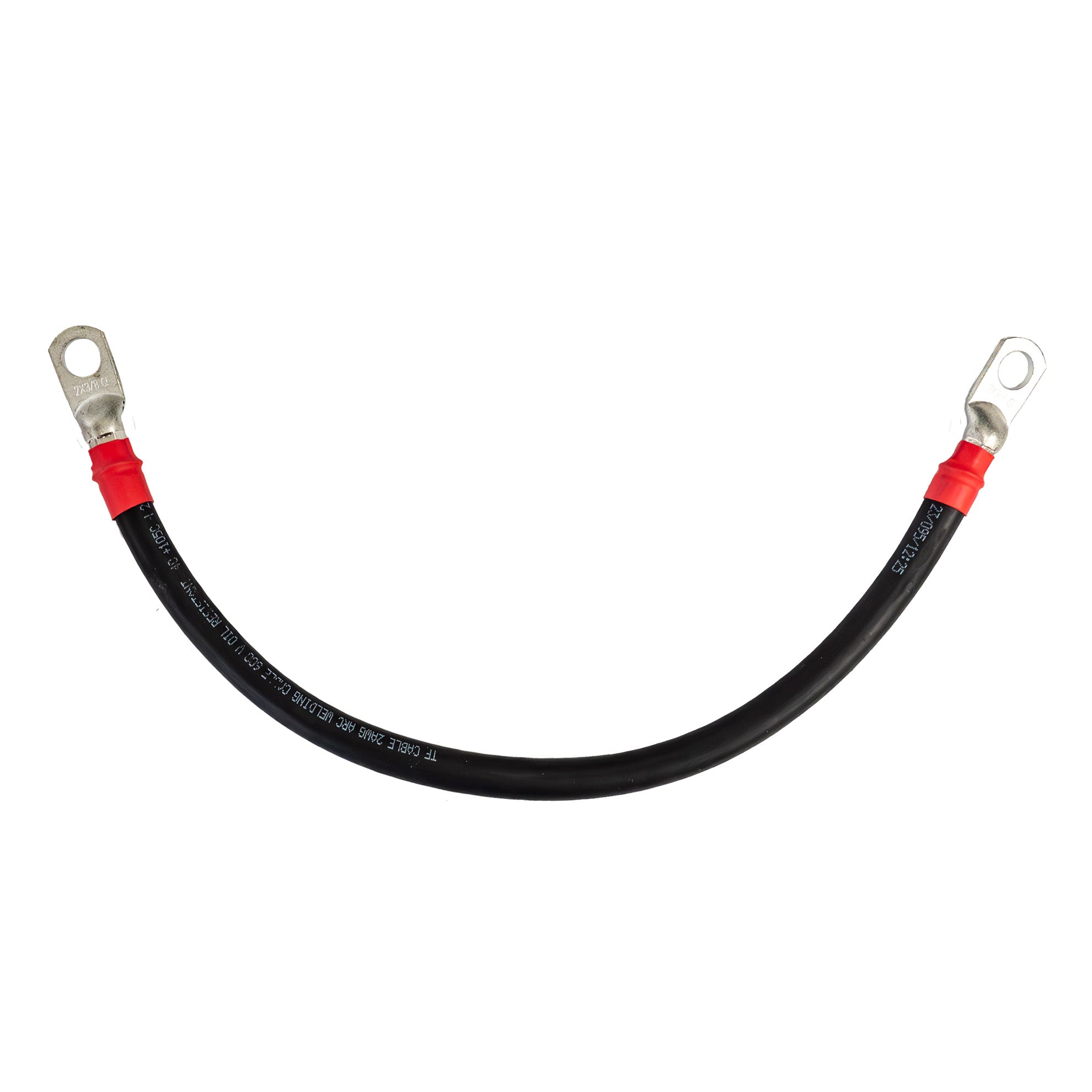 Jumper battery interconnection cable with lugs