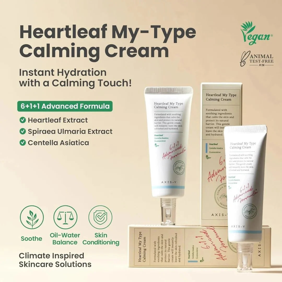 Axis-y Heartleaf My-Type Calming Cream 60ml