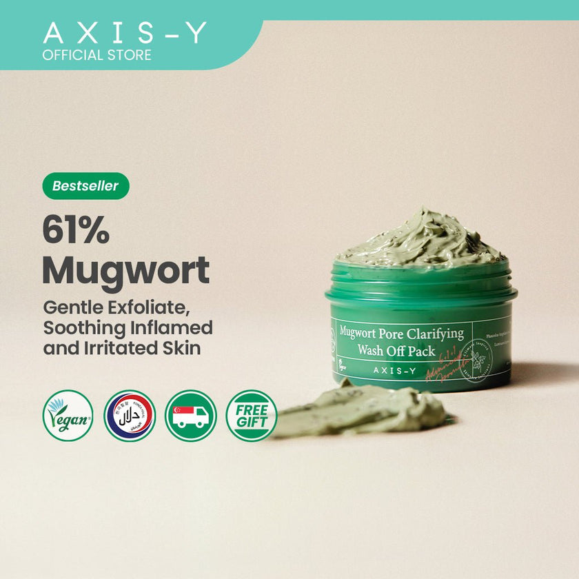 Axis-y Mugwort Pore Clarifying Wash Off Pack 100ml