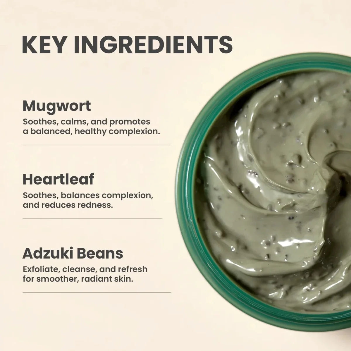 Axis-y Mugwort Pore Clarifying Wash Off Pack 100ml