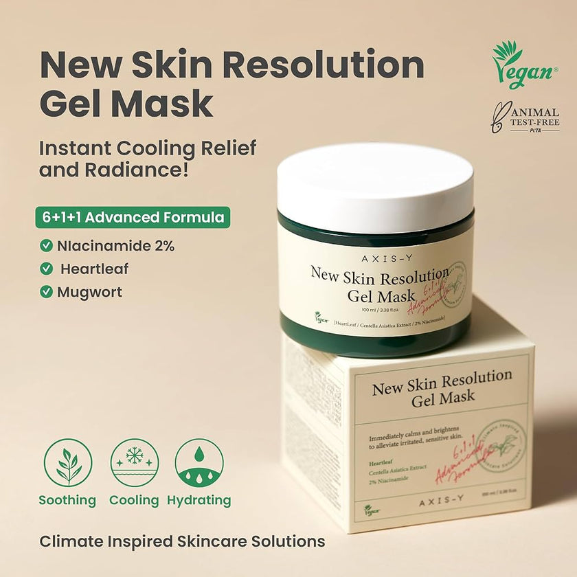 Axis-y New Skin Resolution Gel Mask 100ml
