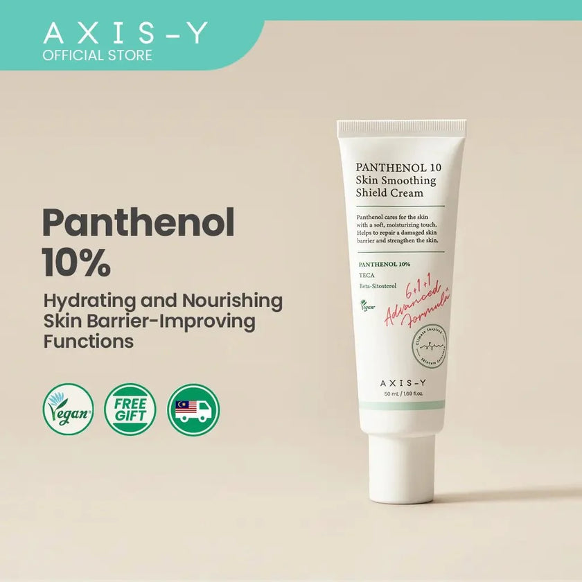 Axis-y Panthenol 10 Skin Smoothing Shield Cream 50ml