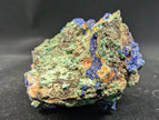 Azurite and Malachite Specimen from Liufengshan Mine – 3 x 2.5 inches
