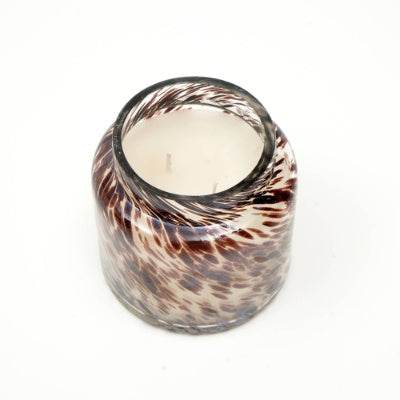 Splatter Pastel Glow Candle Elegant  Aromatic Wax Candle For Home  Office Long-Lasting Burn & Soothing Fragrance Perfect For Relaxation, DEcor  Gifting