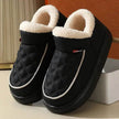 Winter Plush Cotton platform Shoes Warm Thick-bottom Waterproof Home Slippers All-match Indoor Outdoor Garden Shoes For Women