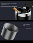 Car Ashtray with Lid for Cup Holder – Smokeless Car Ashtray for Canada & USA | No-Spill Auto Ashtray