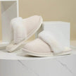 Winter Warm Plush Slippers for Women and Men, Non-Slip Fuzzy House Shoes