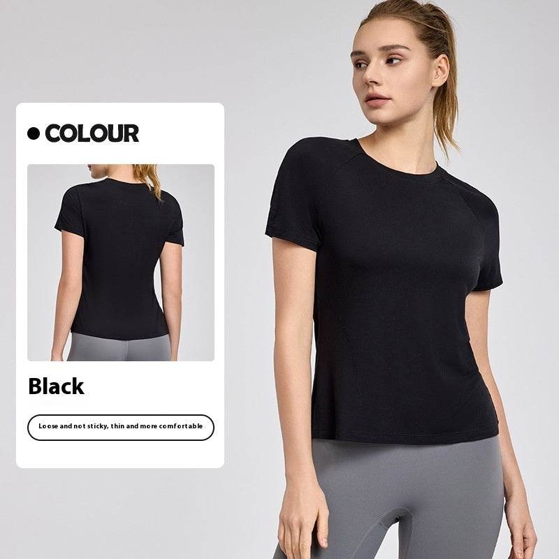 Spring And Summer Outdoor Running Training Short sleeve Workout top