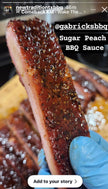Gabrick BBQ Sauce Co. Sugar Peach BBQ Sauce
