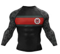 Men’s MMA Compression Rash Guard – Long Sleeve BJJ Grappling Performance Training Shirt