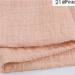 Cotton Raw Edge Placemats for Dining Table – 34 Colors, 42x42cm
