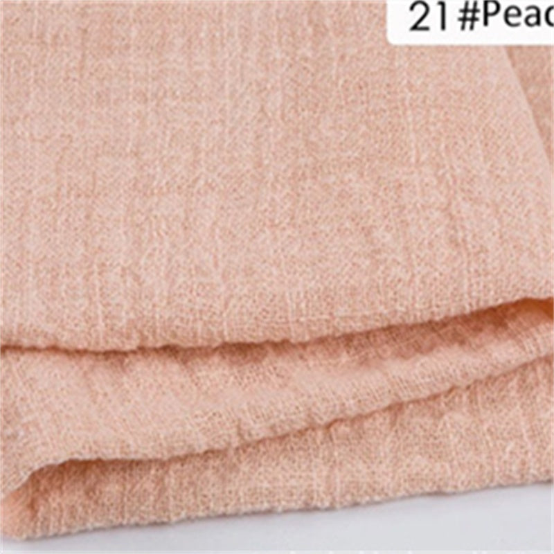 Cotton Raw Edge Placemats for Dining Table – 34 Colors, 42x42cm