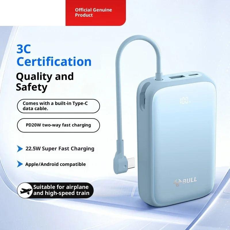Power Bank 20000 MA Super Large Capacity Fast Charging With Cable