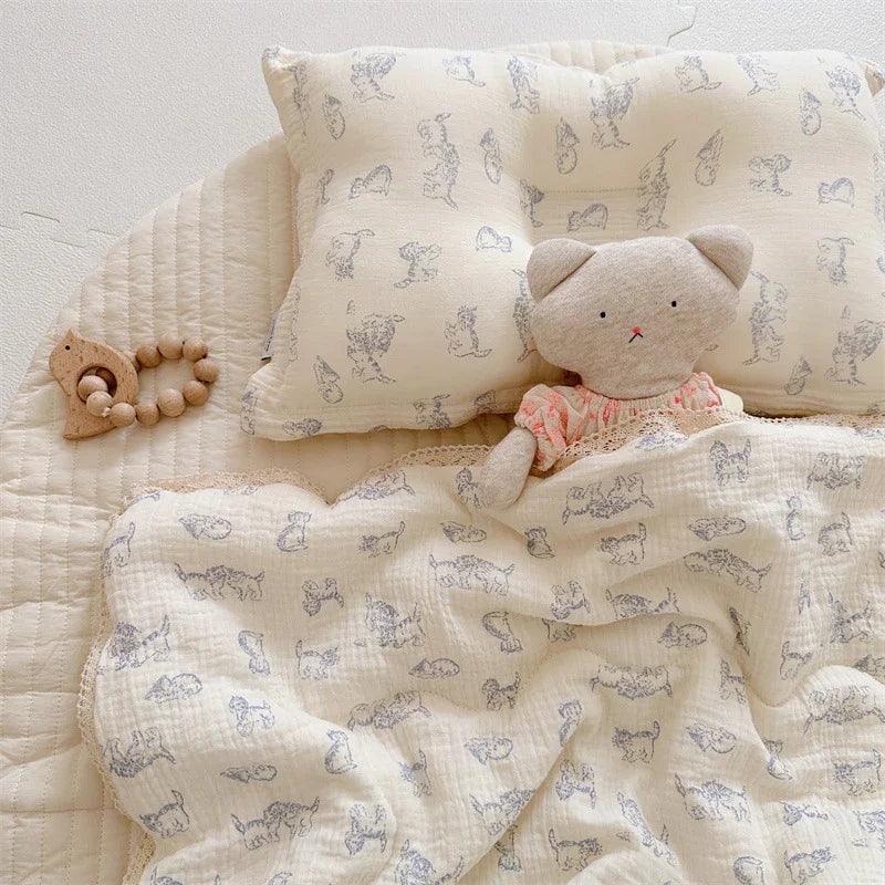Pure Cotton Class A Double-layer Gauze Summer Air-conditioning Thin Duvet