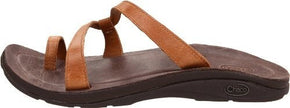 Chaco Women's Indigen Ecotread Leather Flip Flops US Size 6