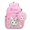 Large Capacity Cute Bunny Cartoon Backpack for School
