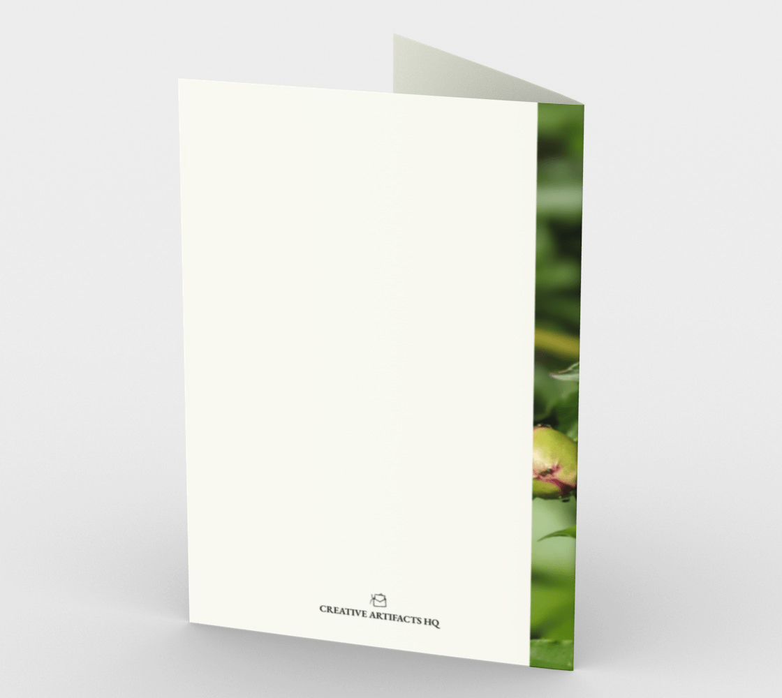 Set of 3 Blank Greeting Cards | 5 x 7 | Purple Iris
