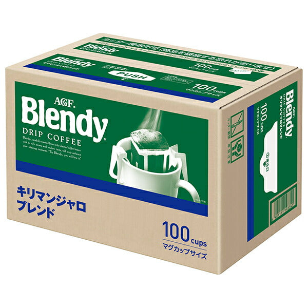 AGF Blendy Regular Coffee Drip Pack Kilimanjaro Blend (7g x 100P) x 6 boxes [Shipped in Japan]