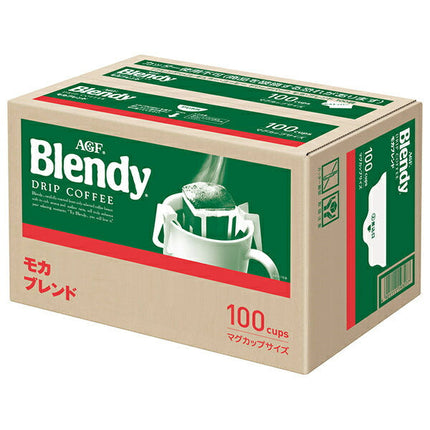 AGF Blendy Regular Coffee Drip Pack Mélange de Moka (7g x 100P) x 6 boîtes