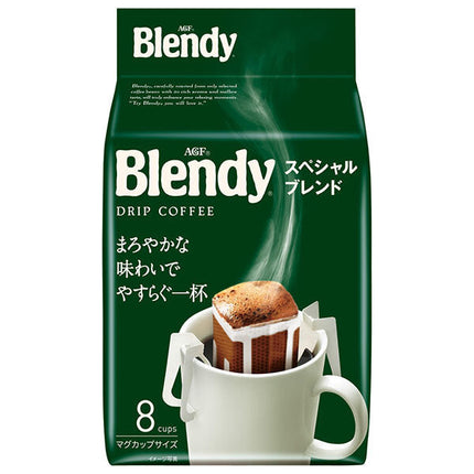 AGF Blendy Regular Coffee Drip Pack Mélange Spécial (7g x 8 sachets) x 12 sachets
