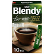 AGF Blendy Foamy Stick Black (2g x 10 pieces) x 24 boxes [shipped in Japan]