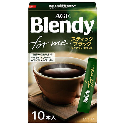 AGF Blendy Foamy Stick Black (2g x 10 pieces) x 24 boxes [shipped in Japan]