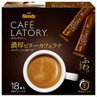 AGF Blendy Cafe Latry Stick Rich Bitter Cafe Latte (9.0g x 18 pieces) x 6 boxes [Shipped in Japan]